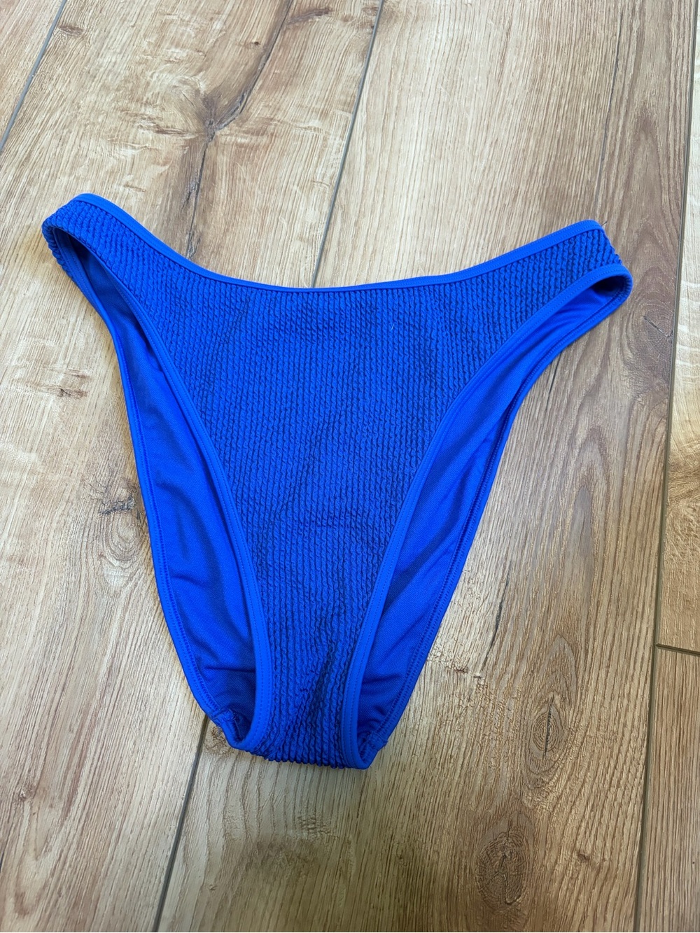 Abercrombie & Fitch Royal Blue High-Cut Swim Bottom